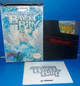 The Adventures of Bayou Billy Nintendo Entertainment System 1989 NES Working CIB