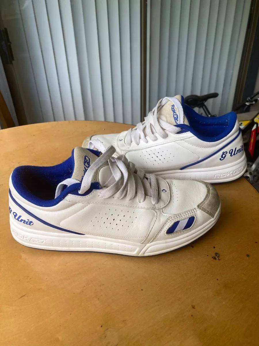 Zapatos reebok top g unit white