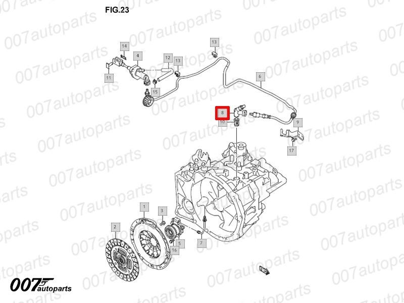 New Genuine Suzuki Escudo Grand Vitara JB Kizashi Clutch
