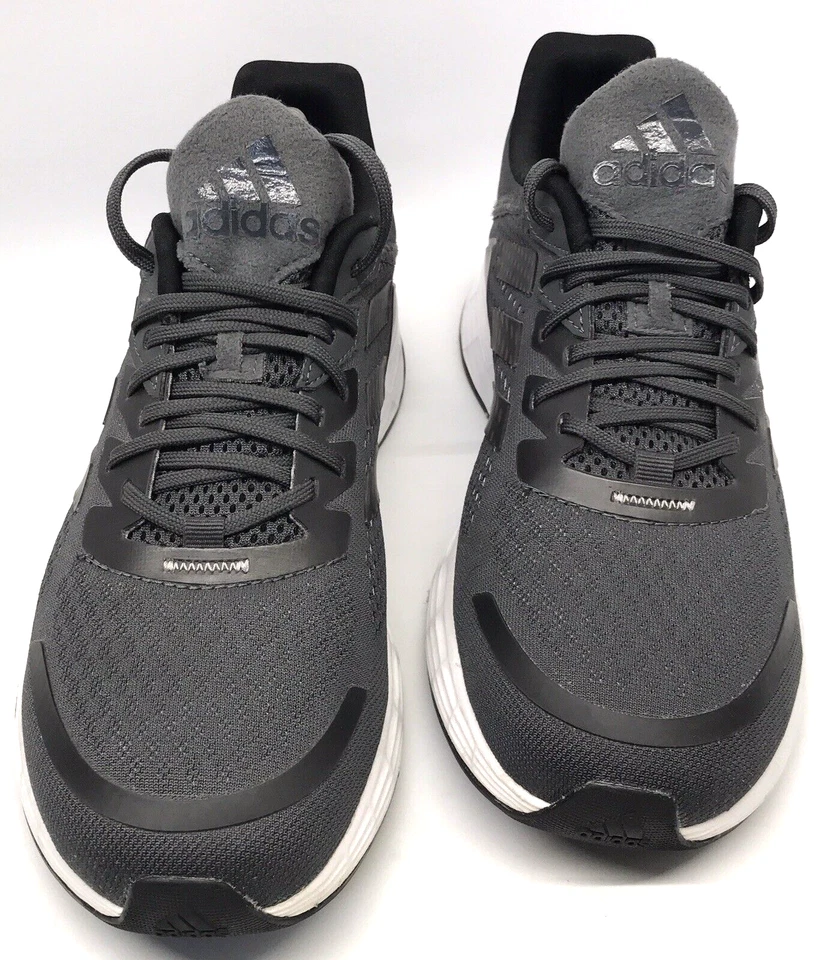 Adidas Mens Gray Duramo SL Running Shoes Sz 9 PWJ001004 Lightweight Comfortable - Image 3 of 4