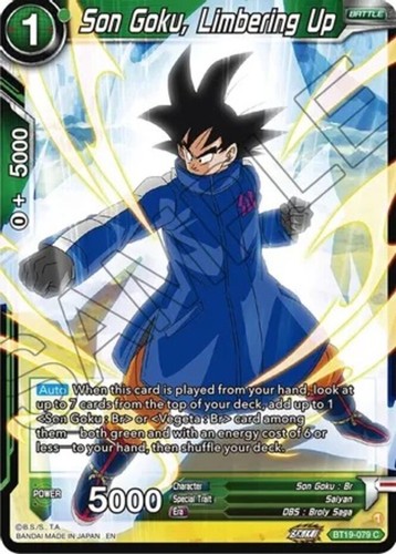 Son Goku FB09-079 Parallel 2nd Anniversary Set Dragon Ball Fusion