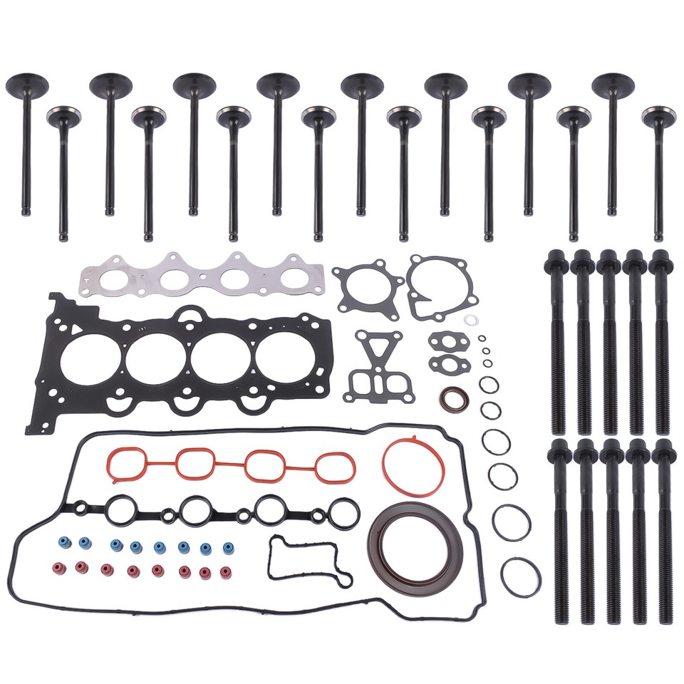 Intake & Exhaust Valves + Steam Seals For Accent Veloster Rio - Foto 9
