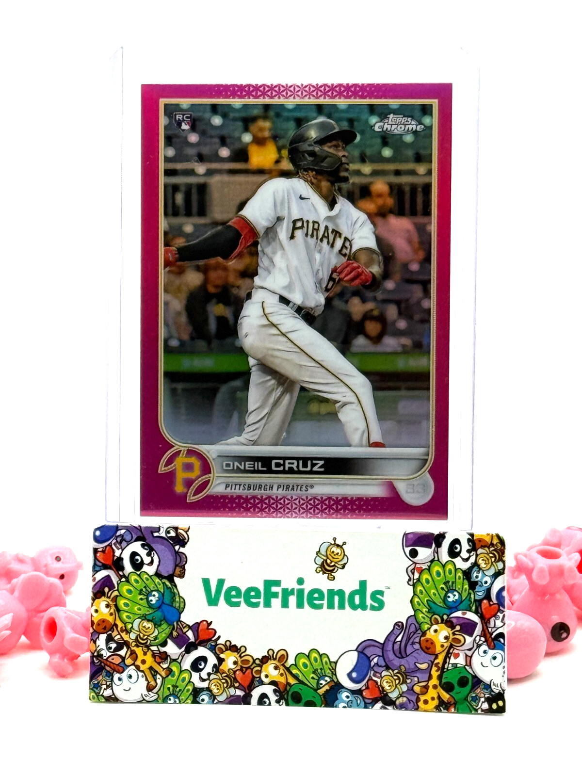 Oneil Cruz 2022 Topps Chrome Rookie Magenta Refractor /399 Pirates RC #128