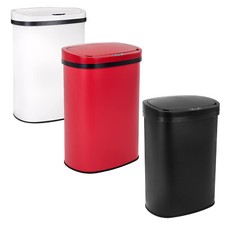 13 Gallon Automatic Kitchen Garbage Can Smart Sensor Trash Can w/Lid Touchless