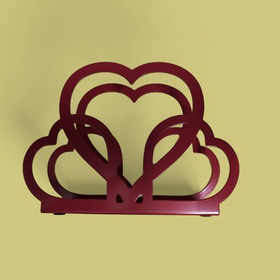 VINTERFINT Ikea Serviettenhalter Herz Tischdeko Herzform rot Valentinstag