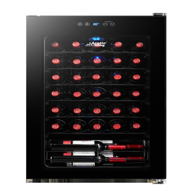 Arctic King AWCA034ADB Premium 34Bottle Wine Cooler for sale online eBay