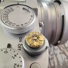 Camera Cover Metal Shutter Button Sakura For Canon Nikon Fuji Sony Leica Pentax
