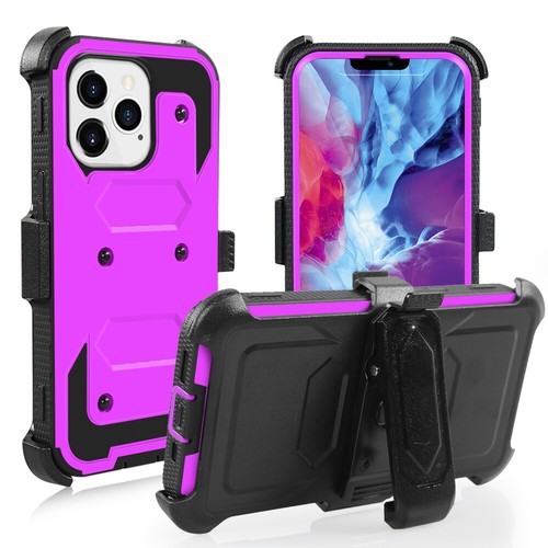 For iPhone 14 13 Pro 14 Pro Max 13 Mini Rugged Case Built in HD Screen Protector - Picture 20 of 25