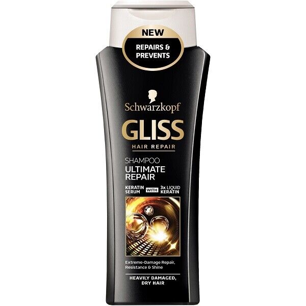 Verbeteren Ongedaan maken wijn Schwarzkopf Gliss Kur Ultimate Repair Hair Shampoo for Dry Damaged Hair  4x250ml for sale online | eBay