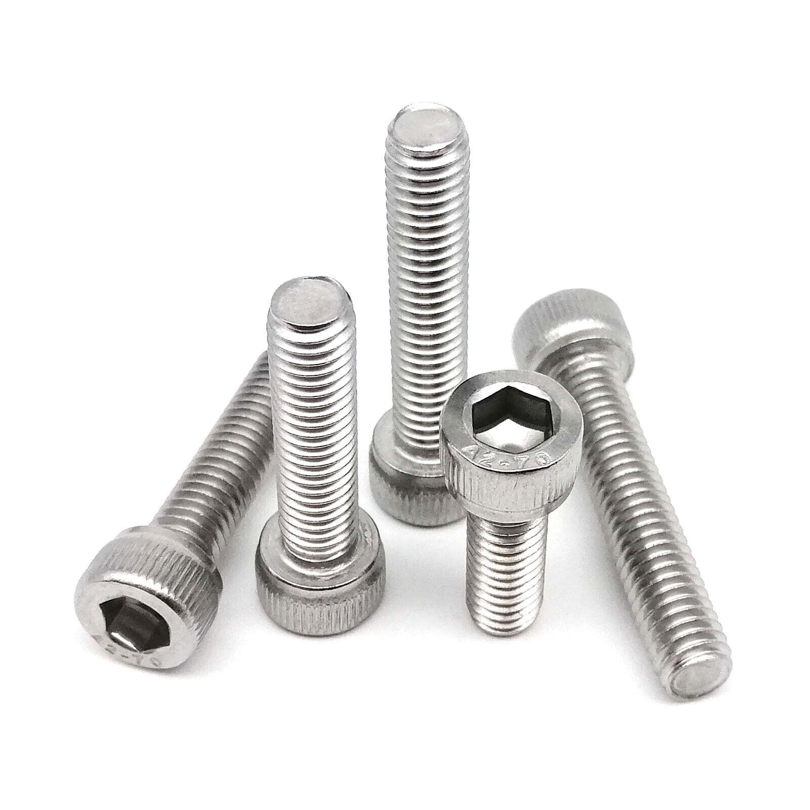 M2-M8 304 A2-70 Stainless Steel Allen Hexagon Hex Socket Head Cap Bolt Screw
