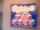 Vintage 1983 Q-Bert Board Game Parker Brothers Replacement Pieces & Instructions