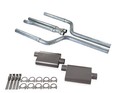 06-18 Dodge Charger V6 2.5" Dual Exhaust Kit 2 Chamber Rear Exit