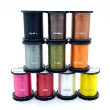 SEMPERFLI NANO SILK 100D - 6/0 GSP Fly Tying Thread - 10 Colors Available NEW!