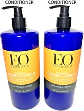 (2 Pack) EO Essential Oils - Citrus & Coconut - Balancing CONDITIONER - 32 oz