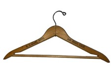 Vintage U.S. Grant Hotel San Diego CA Wooden Clothes Pant Suit Hanger