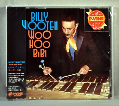 Billy WOOTEN Woo Hoo Bibi Orig. 2015 JAPAN Jewel Case CD PCD-93919