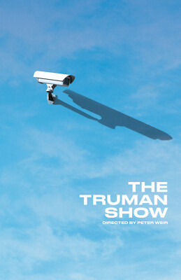 AA5498 The Truman Show Film By Peter Weir 1998 Movie Poster 11x17