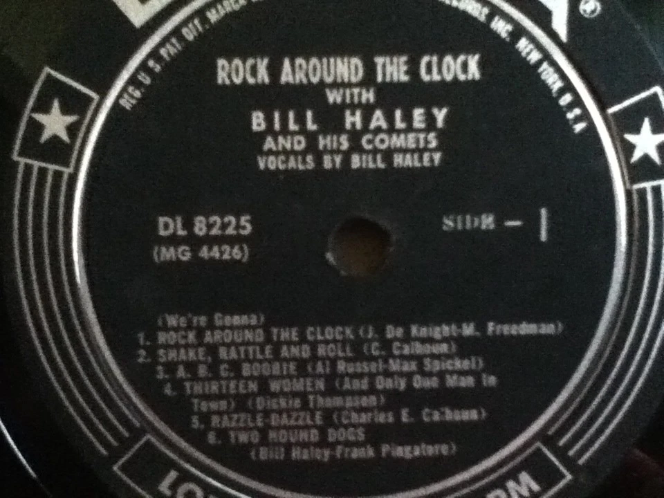 BILL HALEY AND HIS COMETS LP ROCK AROUND THE CLOCK Foto 4 de 4