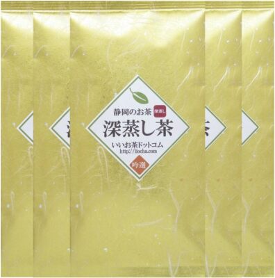 Special Grade Japanese GREEN TEA LEAF FUKAMUSHI SENCHA 100g X 5 SHIZUOKA JAPAN