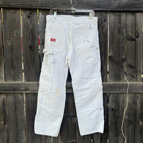 Jeans vintage Y2K Dickies falegname vernice splatter - Foto 6 di 7