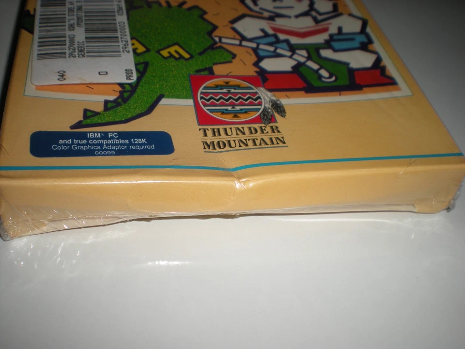 Dig Dug game for early IBM PC by Thunder Mountain. DigDug. Rare sealed package. - Image 2 of 4