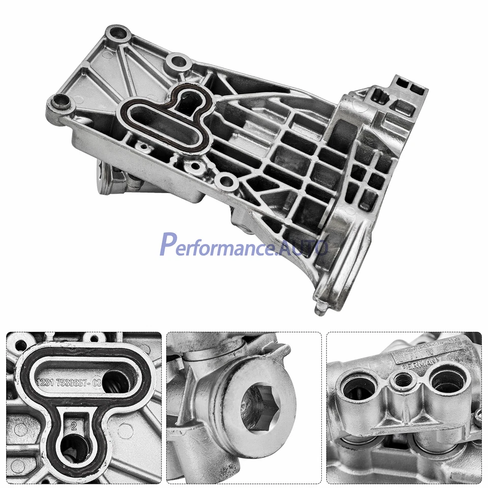 12317533837 Alternator Bracket for BMW 550i 650i 745i 750i X5 Alpina B7 Sedan Foto 3 de 4