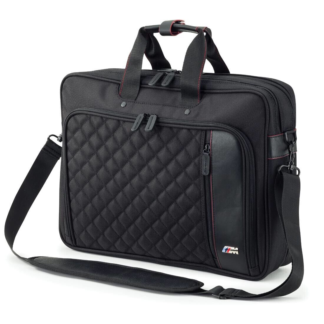 BMW M Laptop Bag Case Travel Bag Nappa Leather & Nylon OEM
