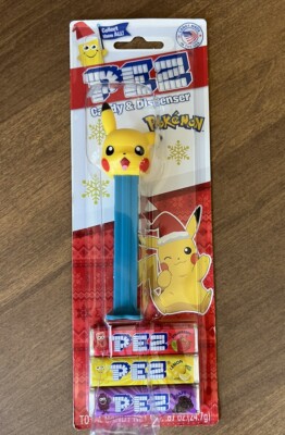 Pikachu Pokemon Pez Candy Dispenser New Factory Sealed
