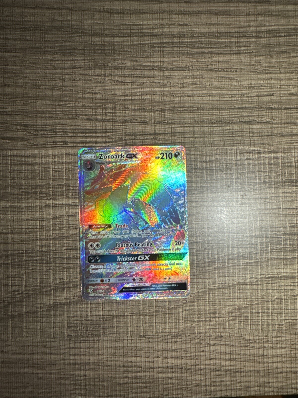 Zoroark GX (Secret) 77/73 Shining Legends Holo
