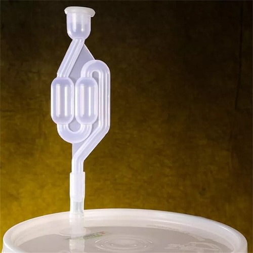 5/10PCS Fermenter Airlock S Bubble Type Air Lock w/ Grommet Home Brew Beer Wine - Picture 13 of 21