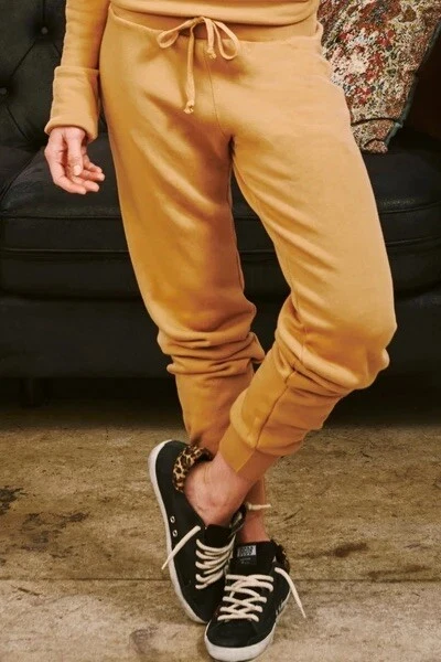 Pantalones deportivos ajustados hechos en Los Ángeles nuevos de algodón marrón camel Blogger Relajado Revolve L $101 Foto 2 de 4