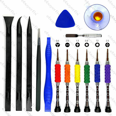Kaisi Tool Kit Schraubendreher Pinzette Saugspudger Set für iPhone Handy Reparatur