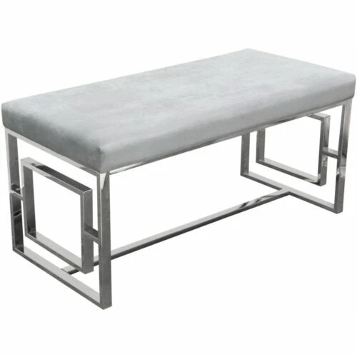 Benzara Stainless Steel Home and Garden Furniture