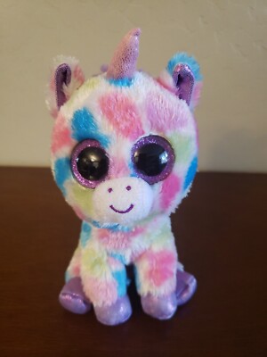 Ty Beanie Baby Unicon WISHFUL 6 Rainbow Colorful Plush Stuffed Animal ty-beanie-baby-unicon-wishful-6-rainbow-colorful-plush-stuffed-animal