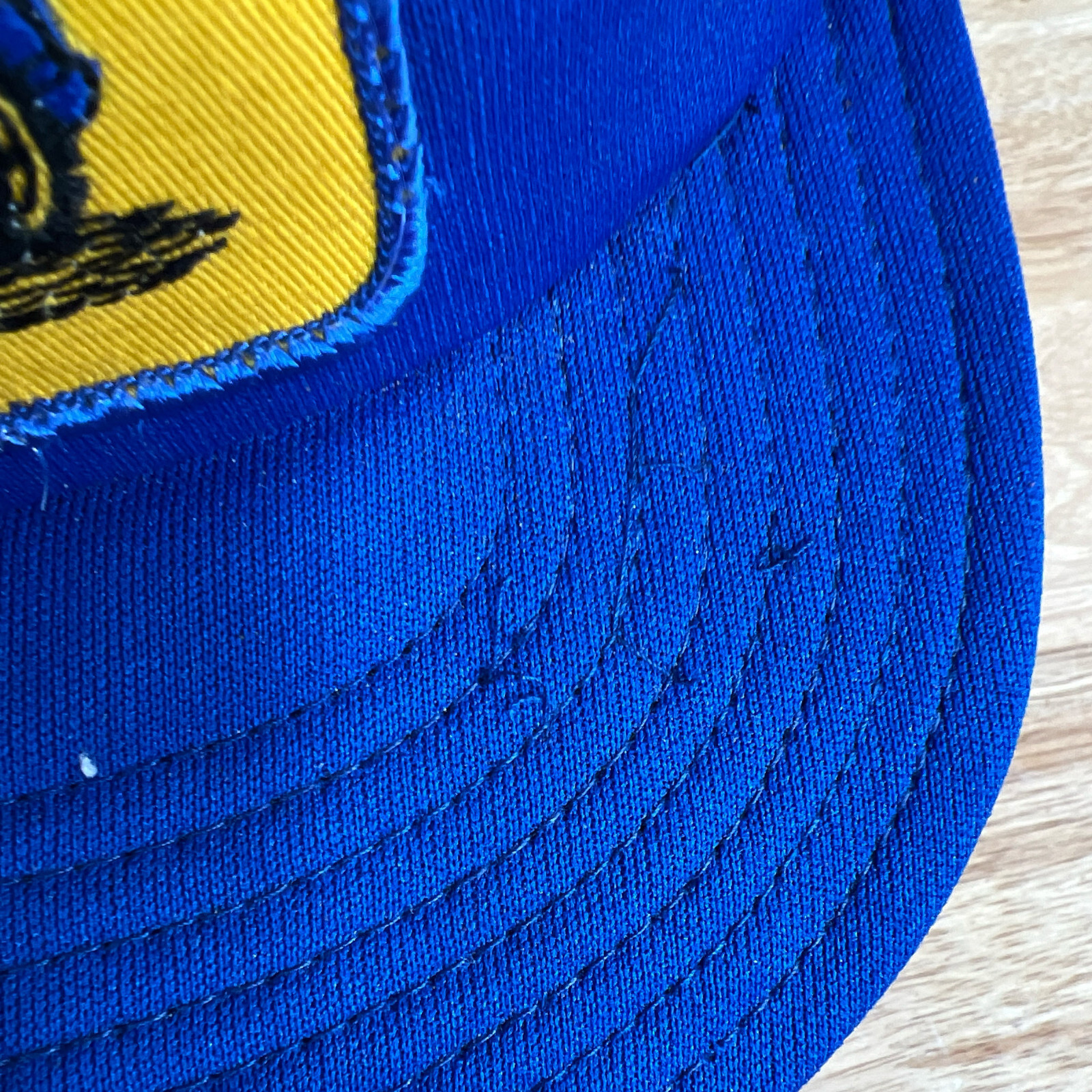 Vintage Dale Earnhardt 15 Wrangler Patch Mesh Blue Ye… - Gem