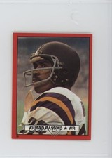 1981 Topps Stickers Red Border Ahmad Rashad #15 1l1
