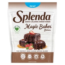 Splenda Magic Baker Brown Sugar Substitute Zero Calorie Baking Blend 16 Ounce