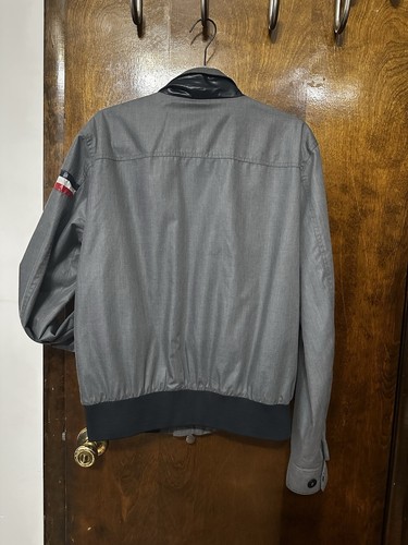 Moncler Jacket Collection Primavera /Estate Tissu Prele Men’s Sz 3 Grey /Gray - Picture 4 of 12