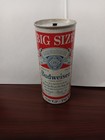 16OZ ZIP TOP BEER CAN BUDWEISER BIG SIZE TAB TOP BEER — photo 1