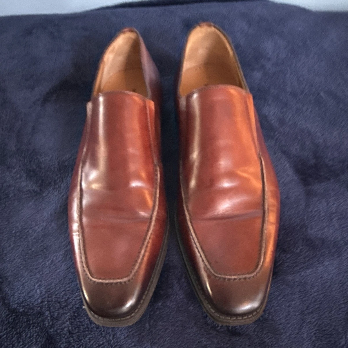 VTG Ralph Lauren + Crockett & Jones  Brown Suede Tassel Loafers size 10W or 8.5M Hush Puppies Brown Dress Shoes for Men for sale | eBay main image 2