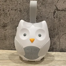 Skip Hop White Owl Music Soother Sound Machine Portable Stroller Crib Clip On