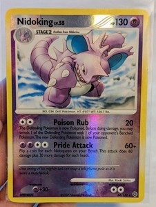 Nidoking 34/132 LP | DP: Secret Wonders | Pokemon TCG Reverse Holo