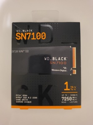 [新品未開封]WD_BLACK SN7100 M.2 2280 SSD 1TB WD_BLACK SN7100 NVMe SSD 1TB PCIe GEN4 M.2 2280 GAME DRIVE | eBay
