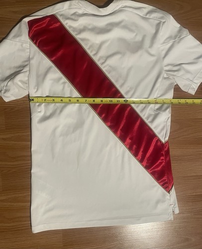 Umbro Peru FPF Shirt Herren weiß Fußball Trikot Football Sportswear Logo Athletic - Bild 6 von 7
