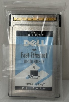 Dell Fast Ethernet 10/100 BASE-TX PC Card - Sealed