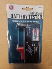 BT20 Battery Tester for AAA, AA, C, D, 9V and Button cell Batteries,