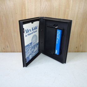 RARE! Alex Kidd In Shinobi World Sega Master System SMS CIB w/Manual Blue Label