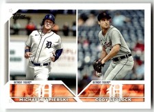 2023 Topps Update #US262 Papierski / Cody Sedlock RCOM, RC Detroit Tigers RC