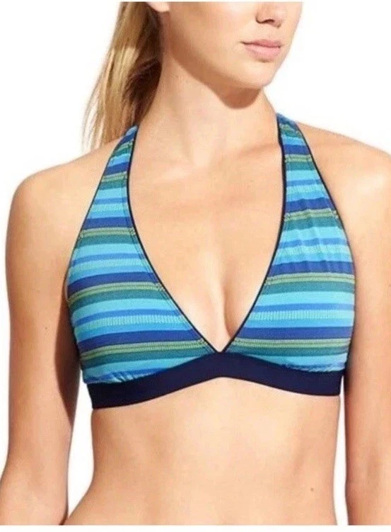 Conjunto de Traje de Baño Athleta Azul Marino Para Mujer PEQUEÑO 2 Piezas Board Shorts Bikini Top Tulum T-back Foto 4 de 4