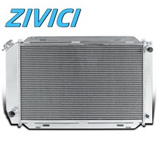 Heavy Duty 3 Row Aluminum Radiator Fit 79-93 Mustang Gt Lx Manual V6 V8 Models